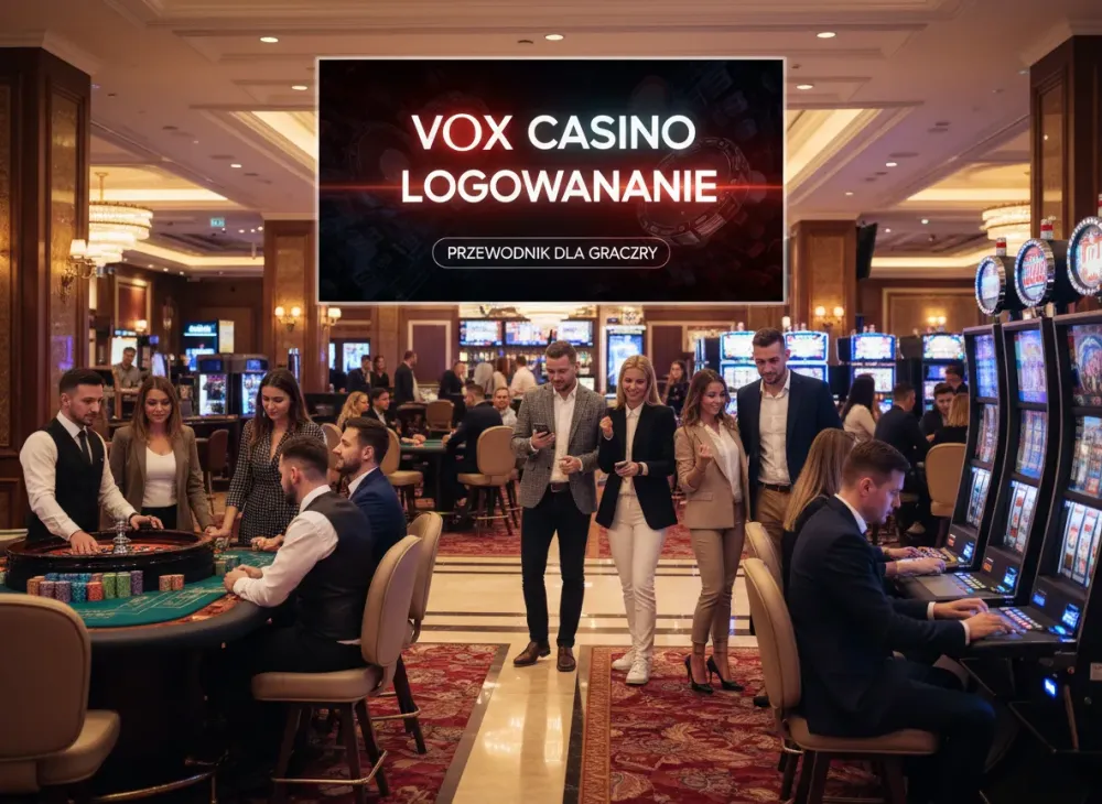 Vox casino logowanie - przewodnik dla graczy